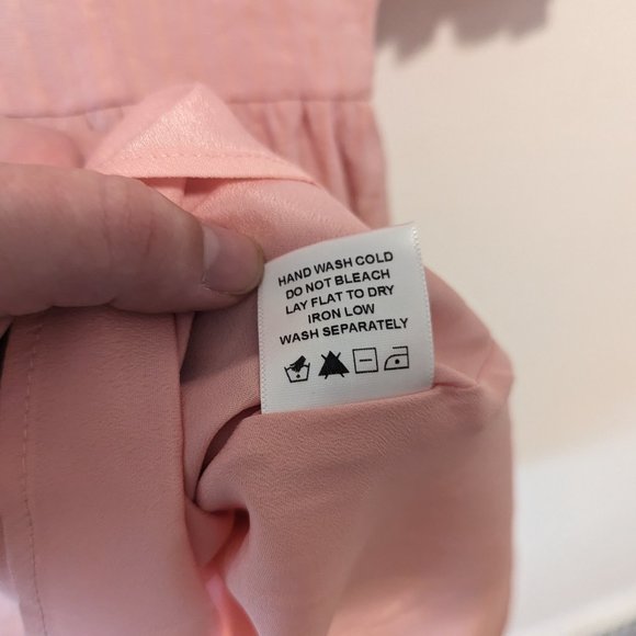 Lovers + Friends Light Pink Puff Sleeve Mini Dress - Picture 14 of 14